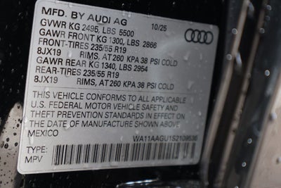 2025 Audi Q5 quattro