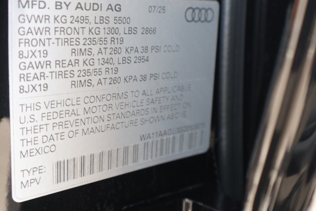 2025 Audi Q5 quattro