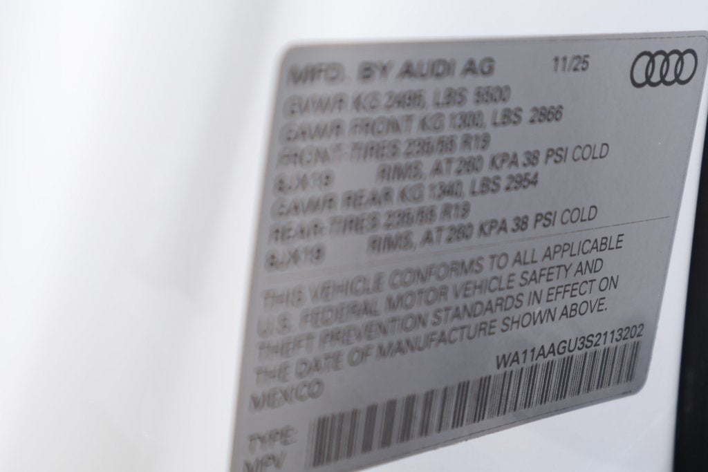 2025 Audi Q5 quattro