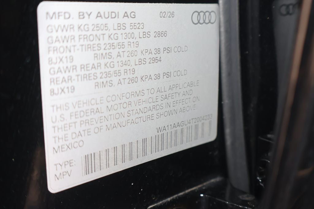 2026 Audi Q5 quattro