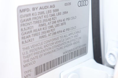 2026 Audi SQ5 Premium Plus quattro