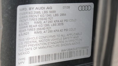 2026 Audi SQ5 Premium Plus quattro