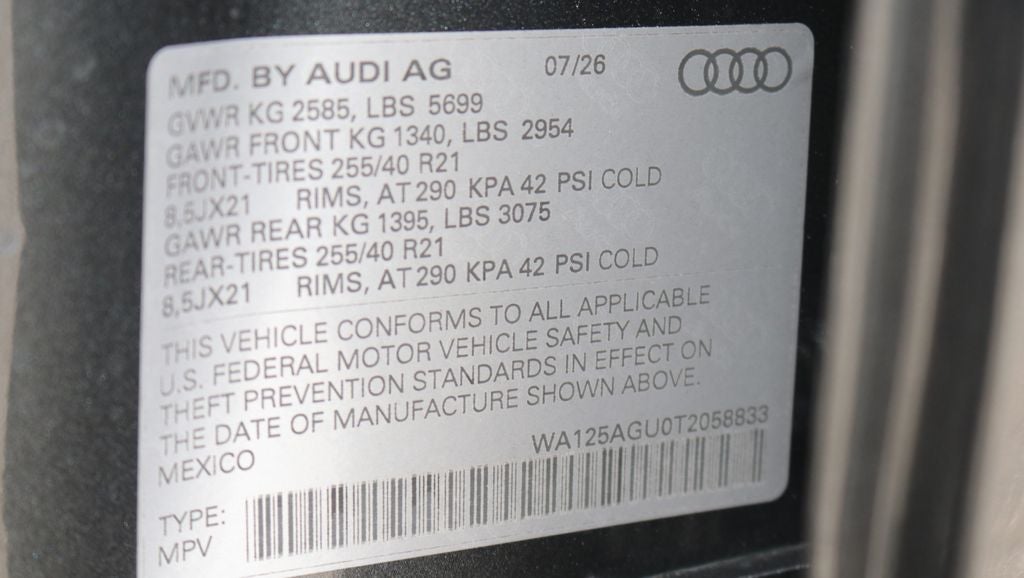 2026 Audi SQ5 Premium Plus quattro