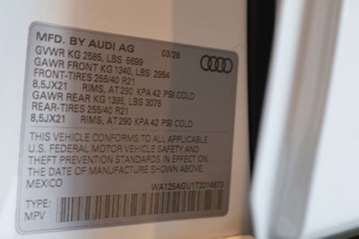 2026 Audi SQ5 Premium Plus quattro