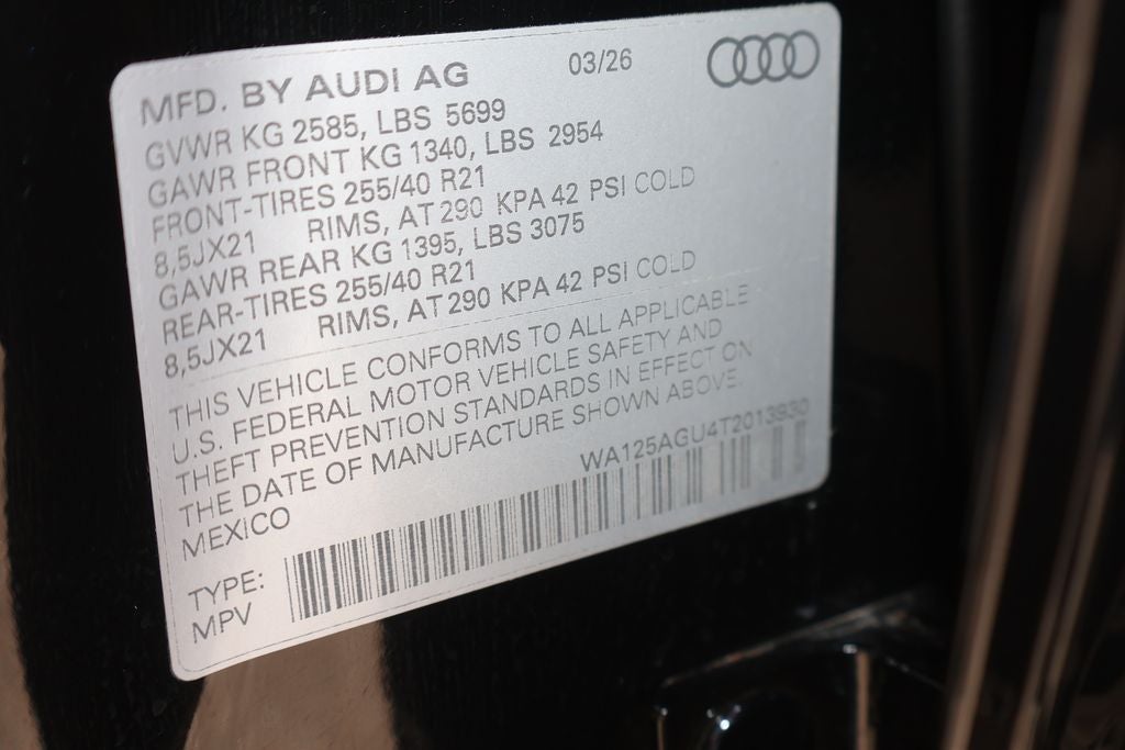 2026 Audi SQ5 Premium Plus quattro