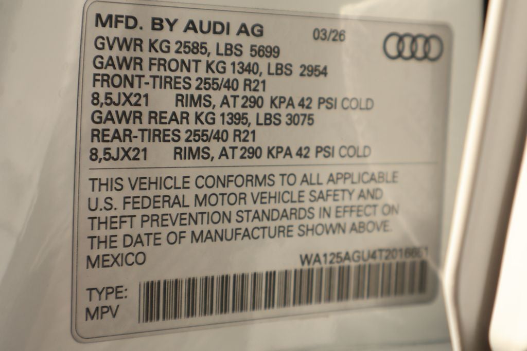 2026 Audi SQ5 Premium Plus quattro