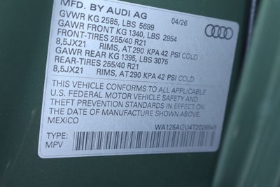 2026 Audi SQ5 Premium Plus quattro