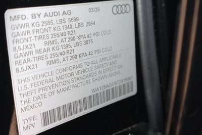 2026 Audi SQ5 Premium Plus quattro