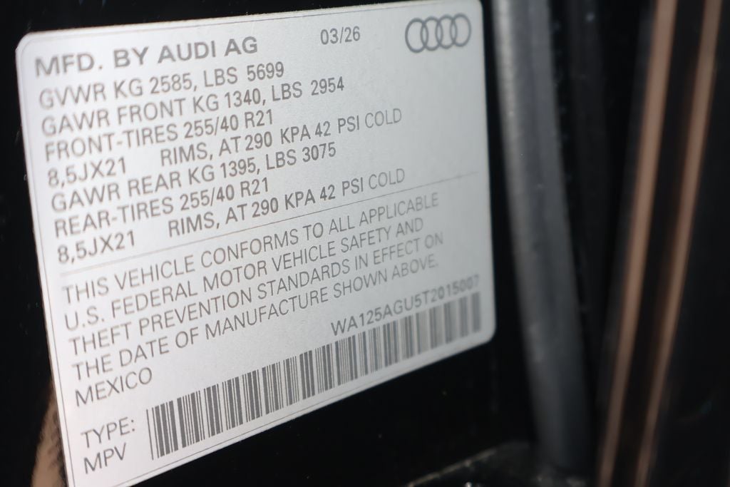 2026 Audi SQ5 Premium Plus quattro