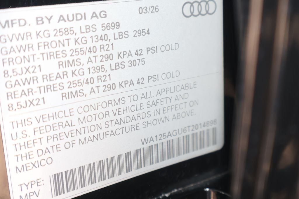 2026 Audi SQ5 Premium Plus quattro
