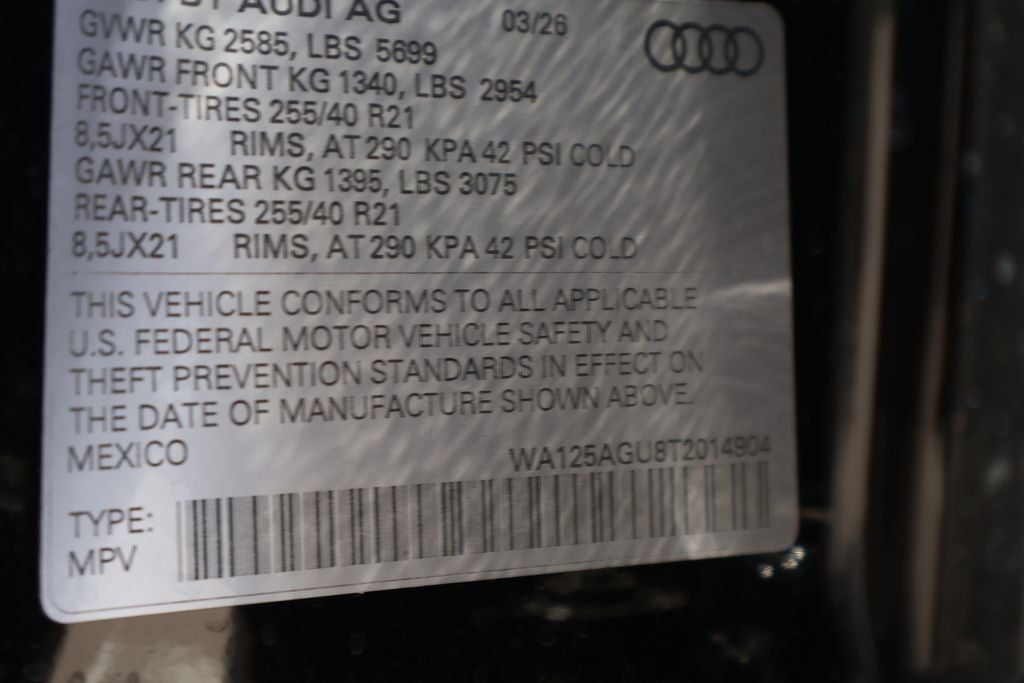 2026 Audi SQ5 Premium Plus quattro