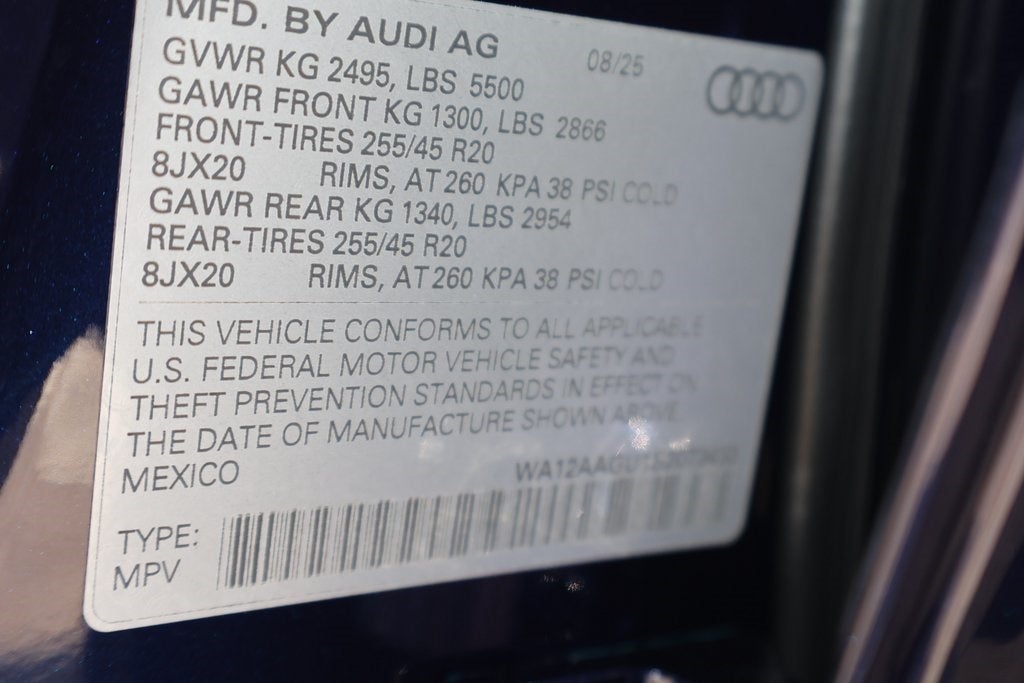 2025 Audi Q5 2.0T Premium Plus quattro