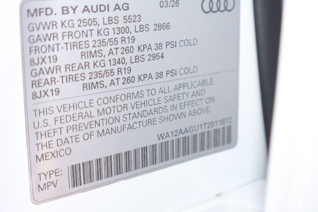2026 Audi Q5 2.0T Premium Plus quattro