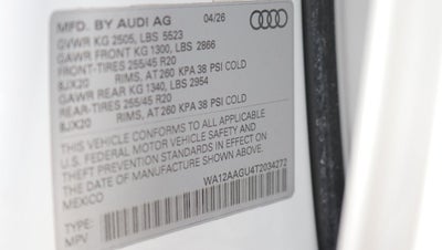 2026 Audi Q5 2.0T Premium Plus quattro