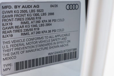2026 Audi Q5 2.0T Premium Plus quattro