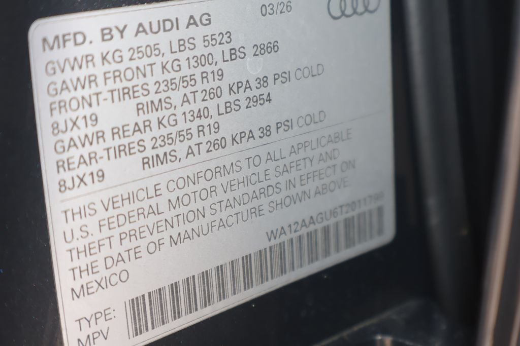 2026 Audi Q5 2.0T Premium Plus quattro