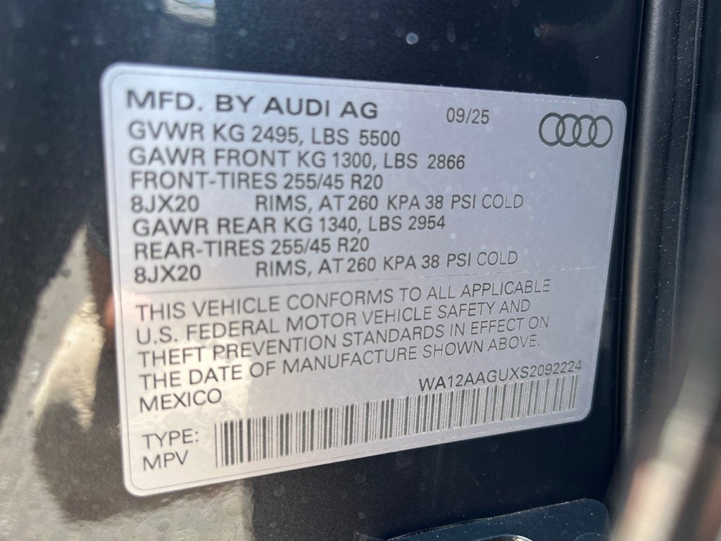 2025 Audi Q5 2.0T Premium Plus quattro