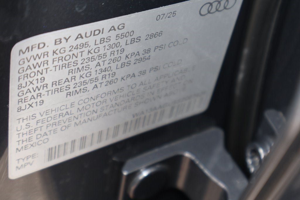 2025 Audi Q5 2.0T Prestige quattro