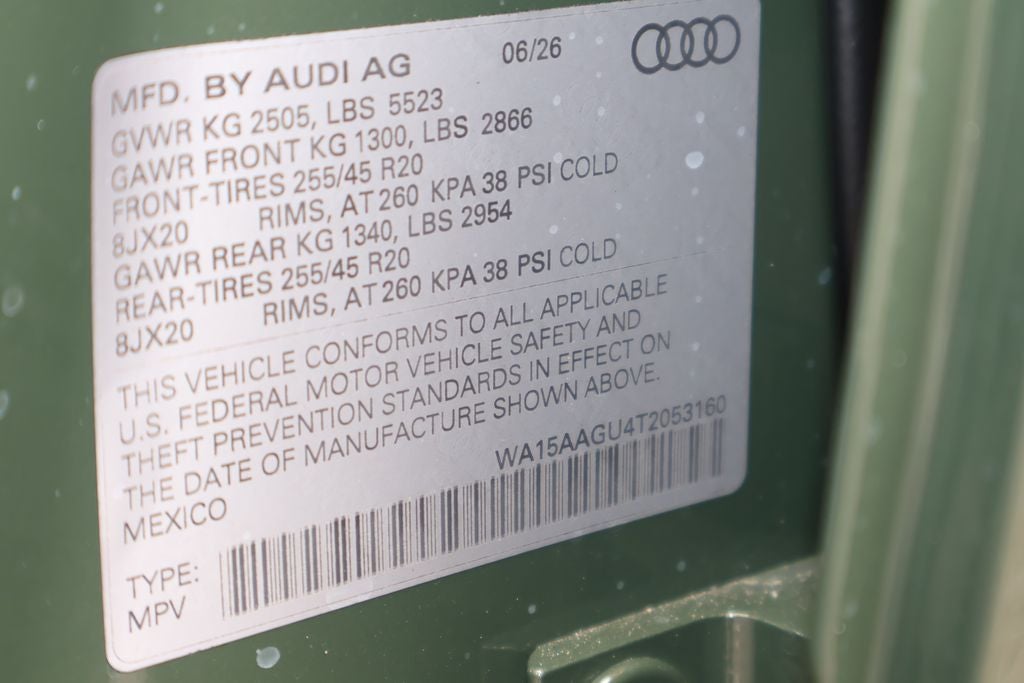 2026 Audi Q5 2.0T Premium Plus quattro
