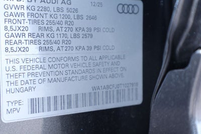 2026 Audi Q3 S line quattro