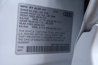 2026 Audi Q3 S line quattro
