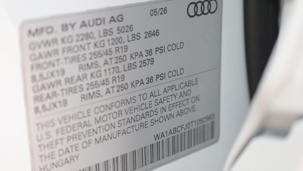 2026 Audi Q3 S line quattro