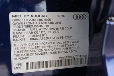 2026 Audi Q3 S line quattro