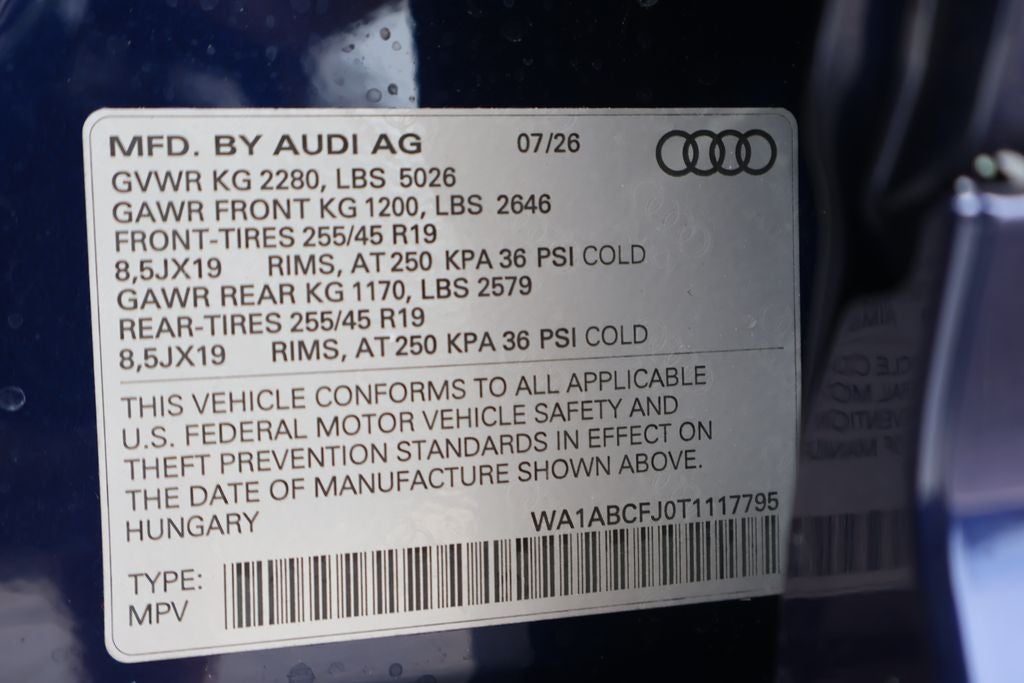 2026 Audi Q3 S line quattro