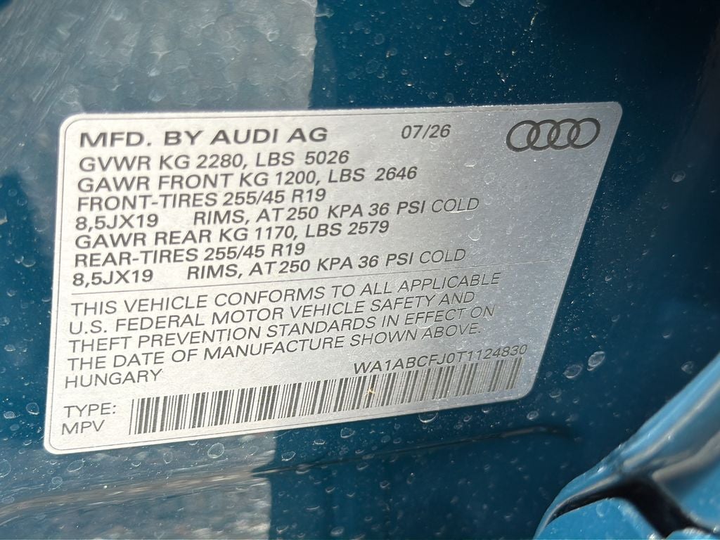 2026 Audi Q3 S line quattro
