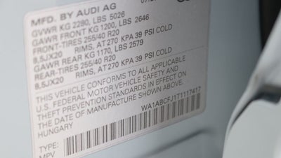 2026 Audi Q3 S line quattro