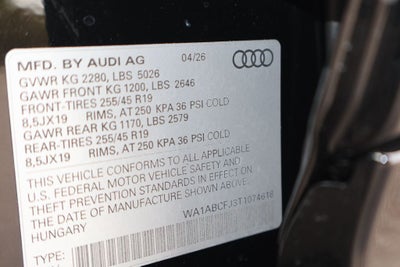 2026 Audi Q3 S line quattro