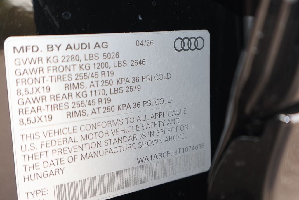 2026 Audi Q3 S line quattro