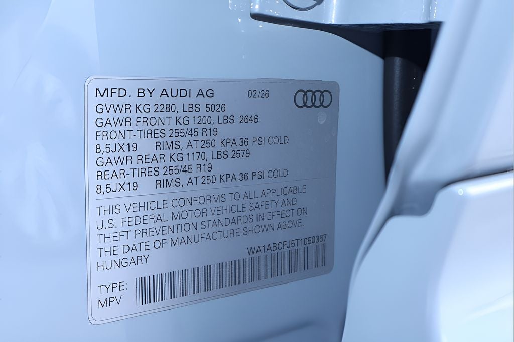 2026 Audi Q3 S line quattro