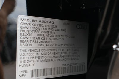 2026 Audi Q3 S line quattro