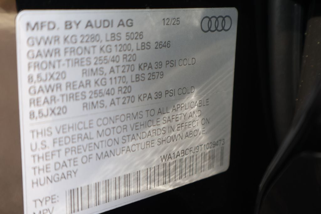 2026 Audi Q3 S Line quattro