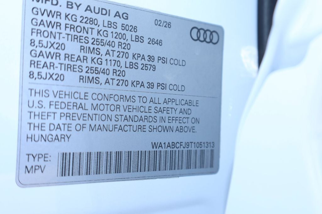 2026 Audi Q3 S Line quattro