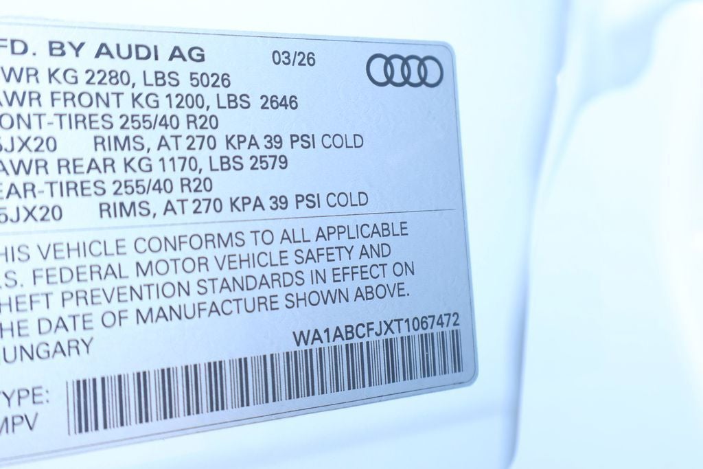 2026 Audi Q3 S line quattro