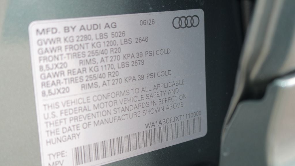 2026 Audi Q3 S line quattro