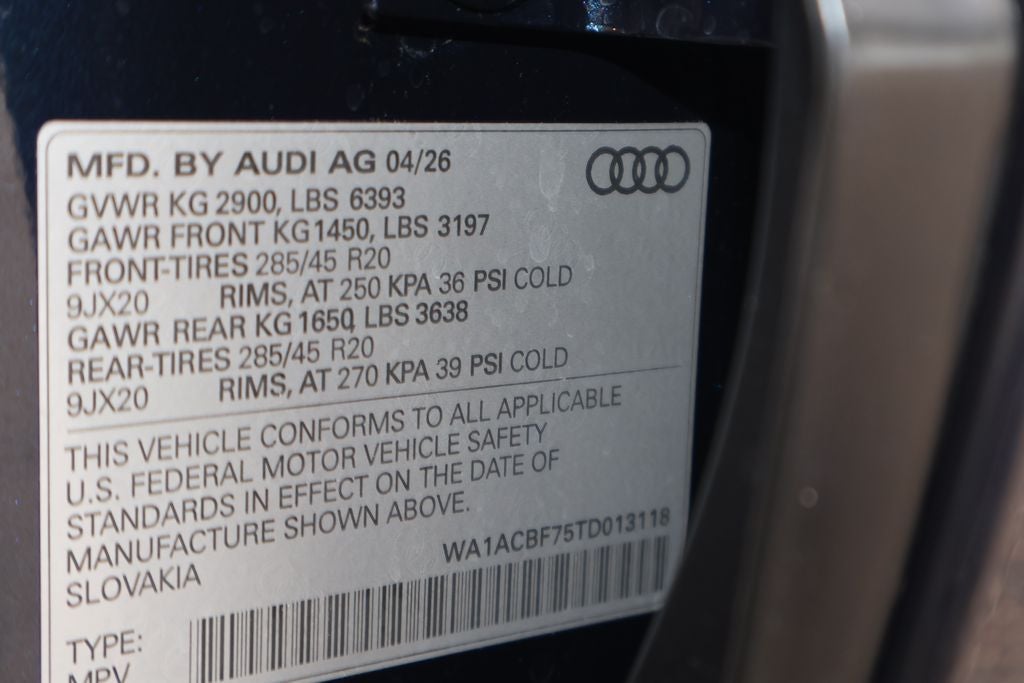 2026 Audi Q7 45 Premium quattro