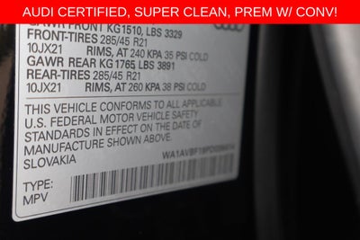 2023 Audi Q8 55 Premium quattro