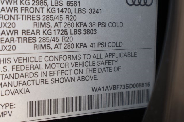 2025 Audi Q7 55 Premium quattro