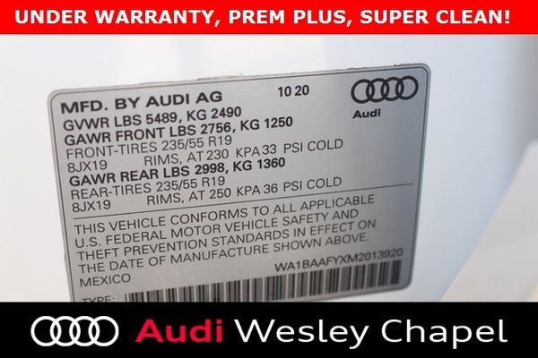 2021 Audi Q5 45 Premium Plus quattro in Clearwater, FL - Dimmitt Automotive Group