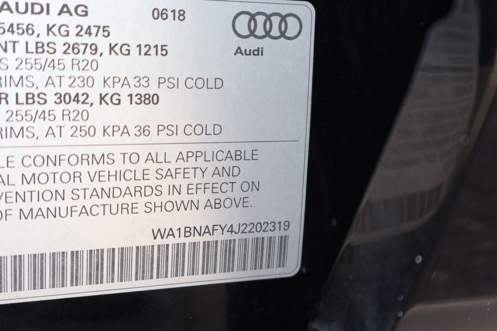 2018 Audi Q5 2.0T Premium Plus quattro