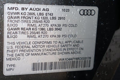 2024 Audi SQ5 Prestige quattro