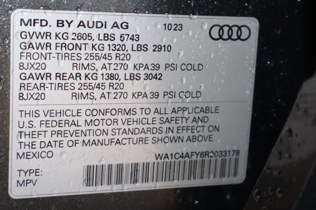 2024 Audi SQ5 Prestige quattro