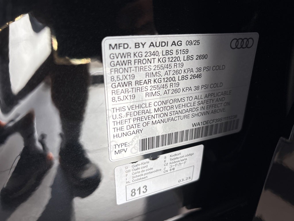 2025 Audi Q3 Premium S Line quattro