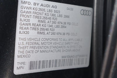 2026 Audi Q5 2.0T Premium Plus quattro