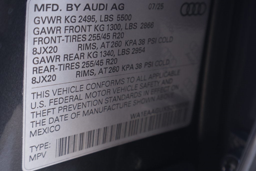 2025 Audi Q5 quattro