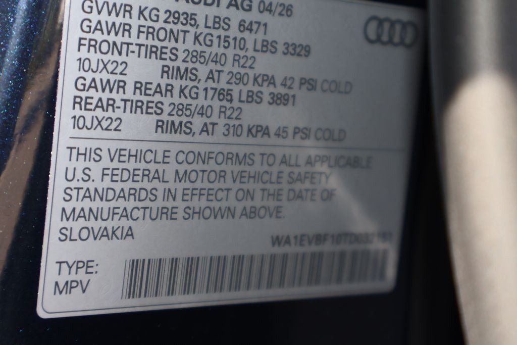 2026 Audi Q8 quattro
