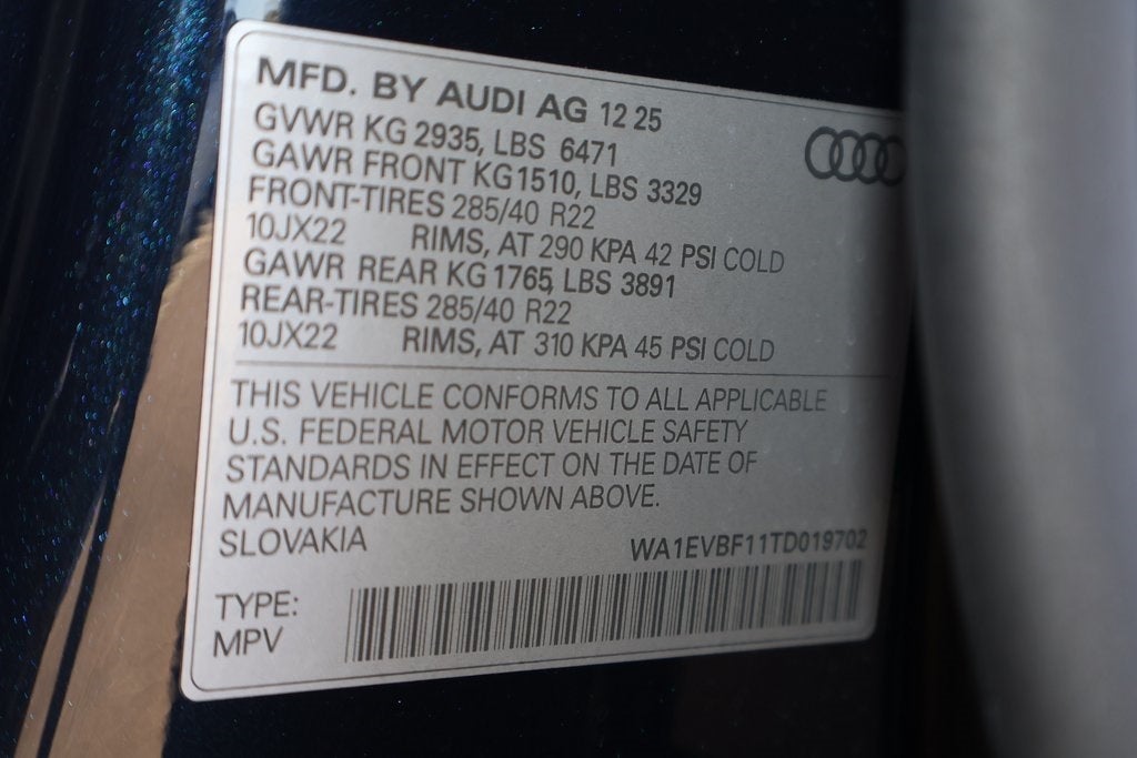 2026 Audi Q8 quattro